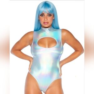 Leg Avenue Spandex Keyhole Bodysuit